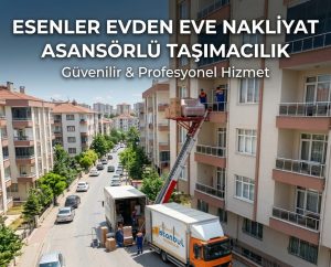 Esenler evden eve nakliyat hizmeti, sigortalı ve asansörlü taşımacılık - İstanbul Taşımacılık